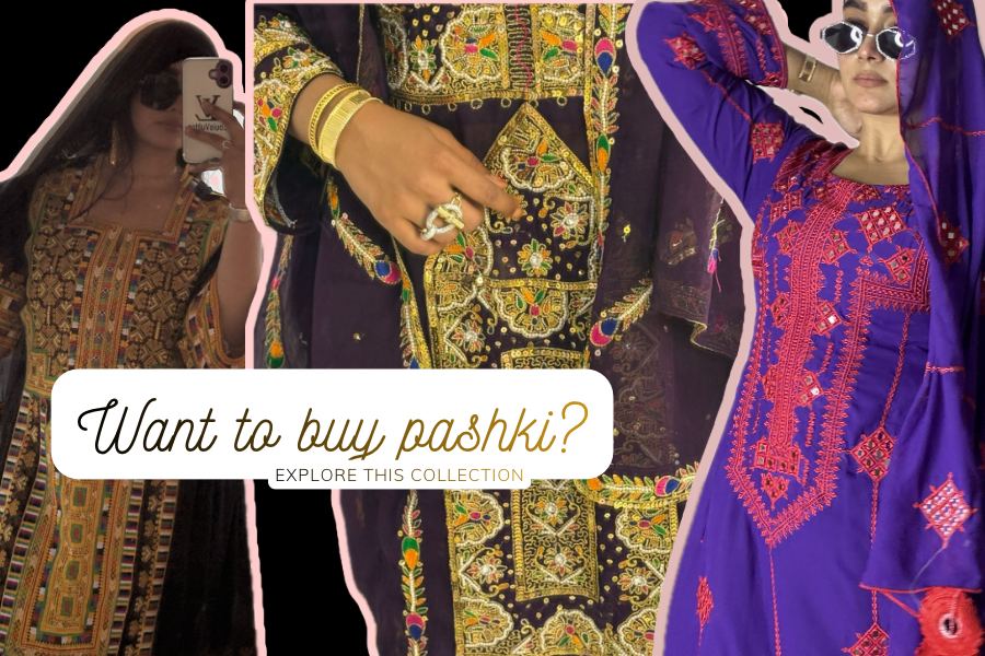 BALOUCHI DRESS(pashki)