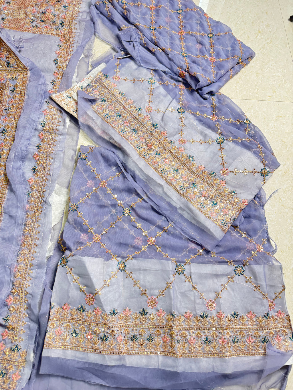 LAVENDER OMANI DRESS