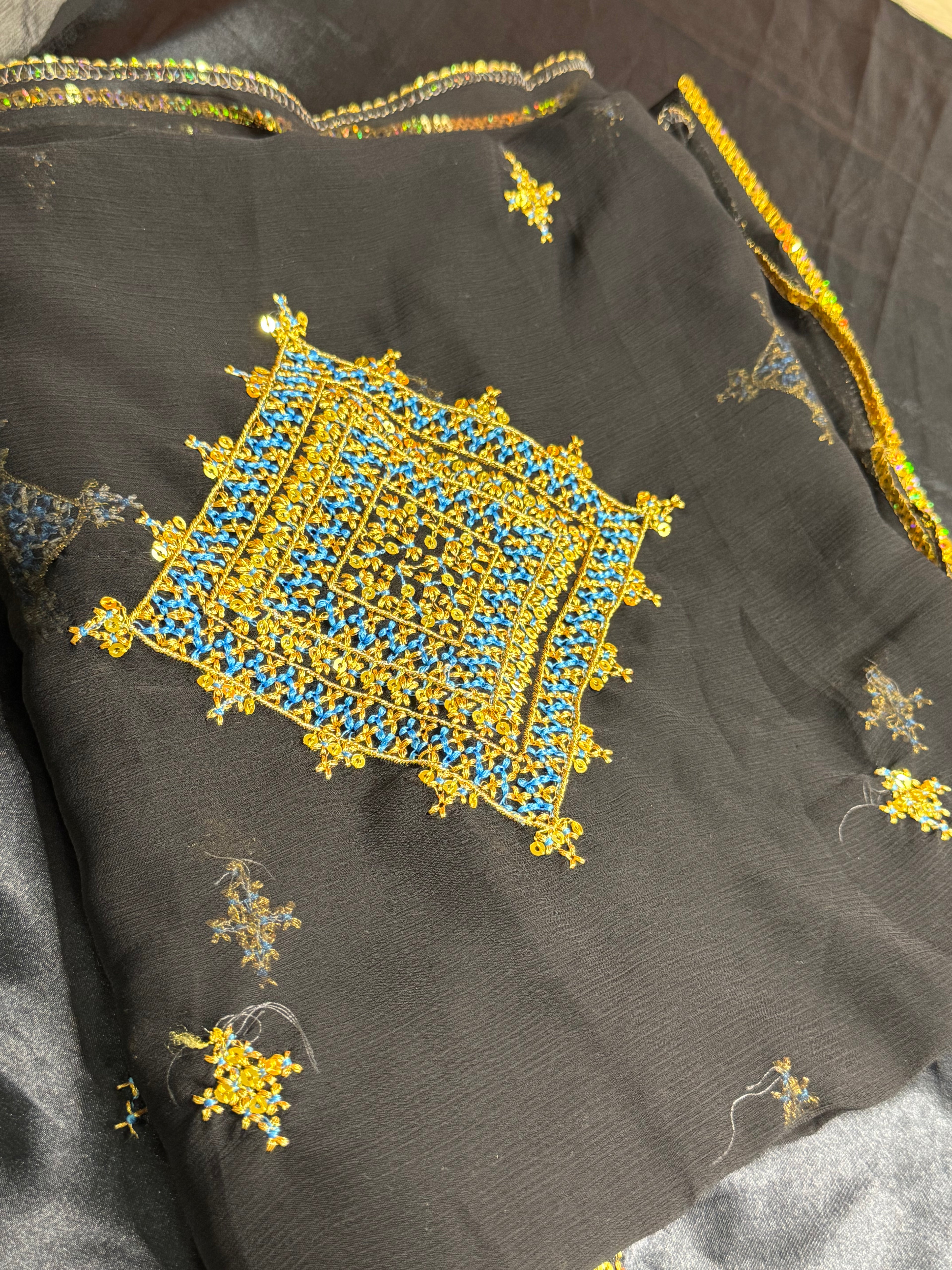 KAMEEZ STYLE 2 TONE PASHKI