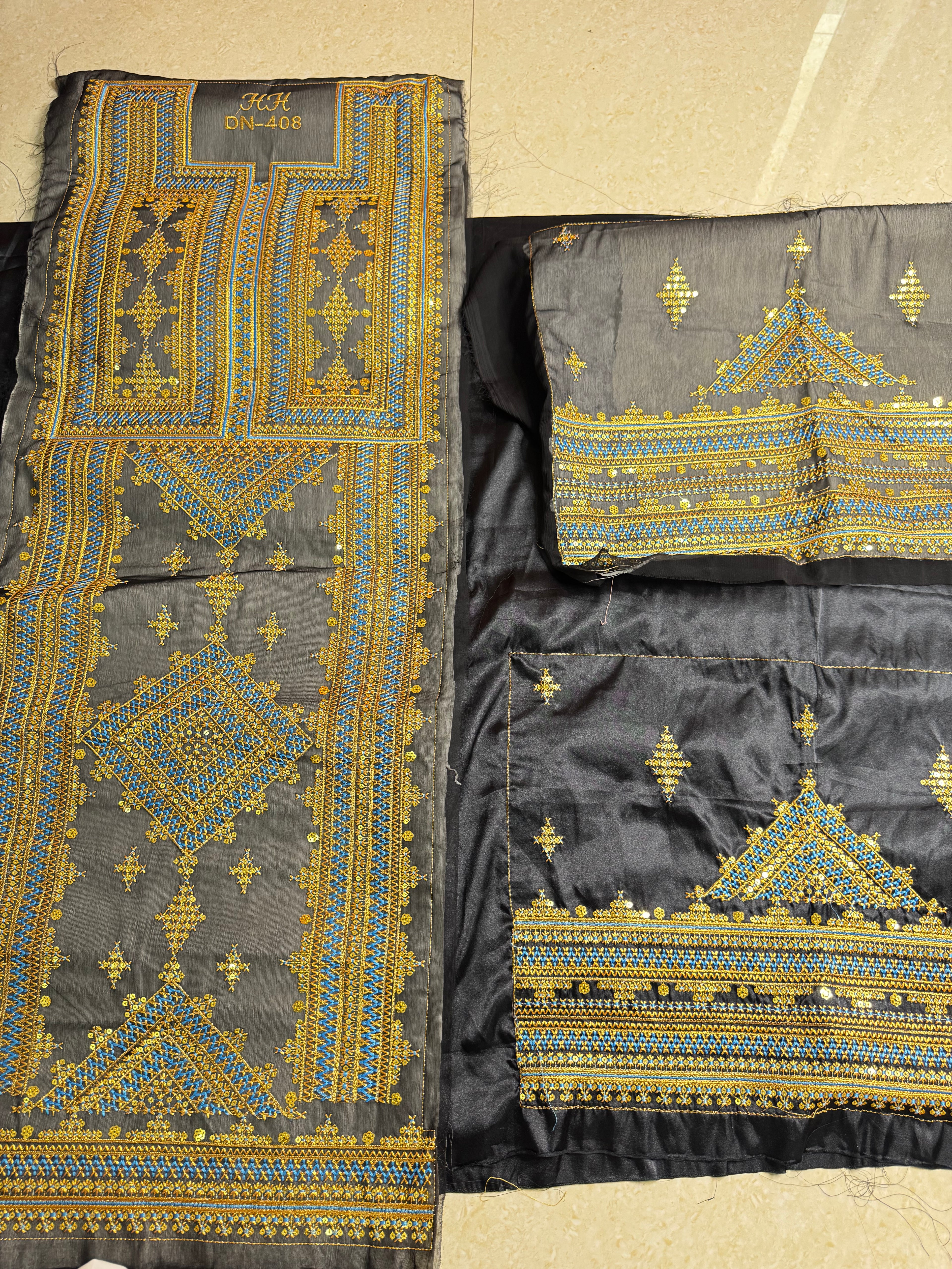 KAMEEZ STYLE 2 TONE PASHKI