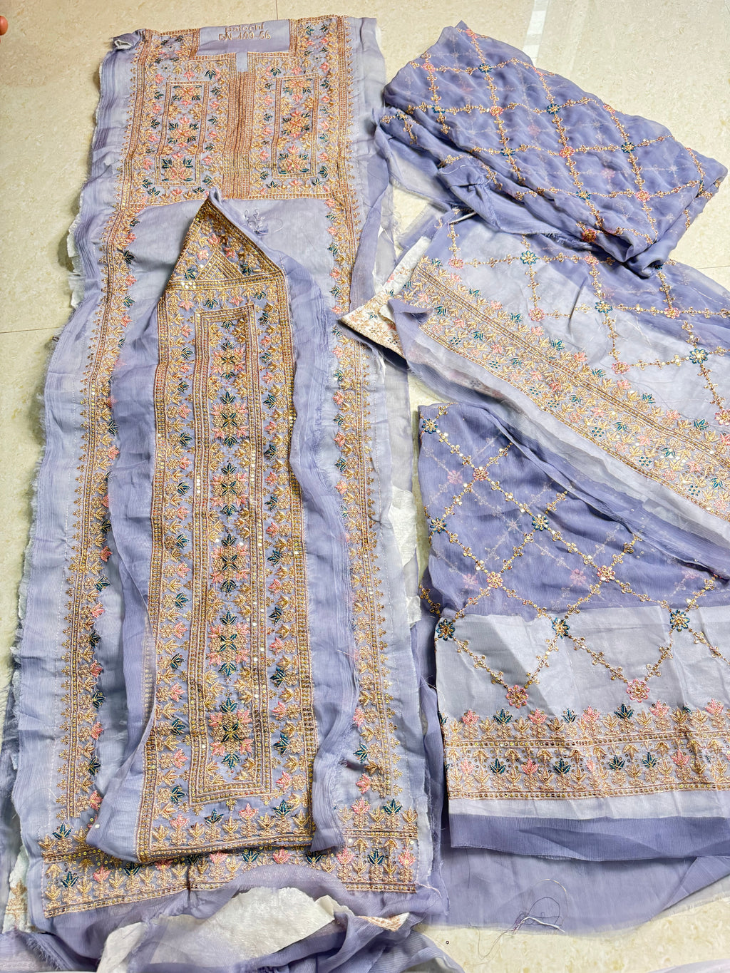 LAVENDER OMANI DRESS