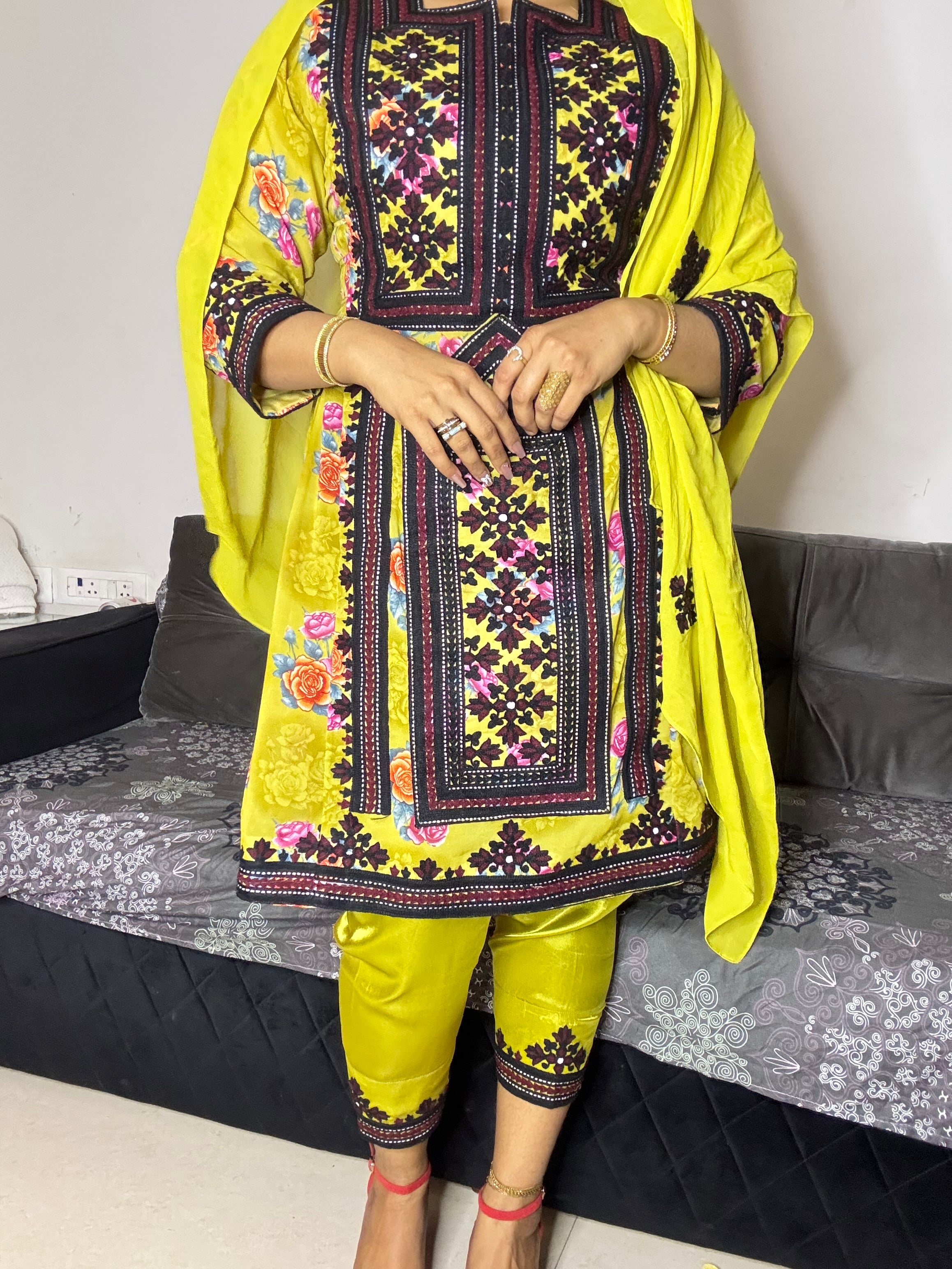 FLORAL PRINT PASHKI